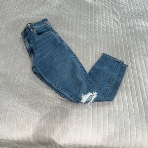 Abercrombie & Fitch Super Skinny Ankle High Rise Curve Love Jeans